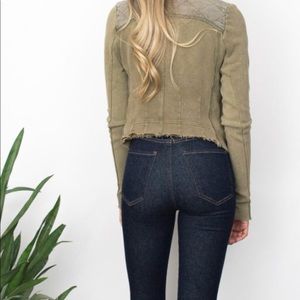 Free People Shrunken Moro Cardi - worn once